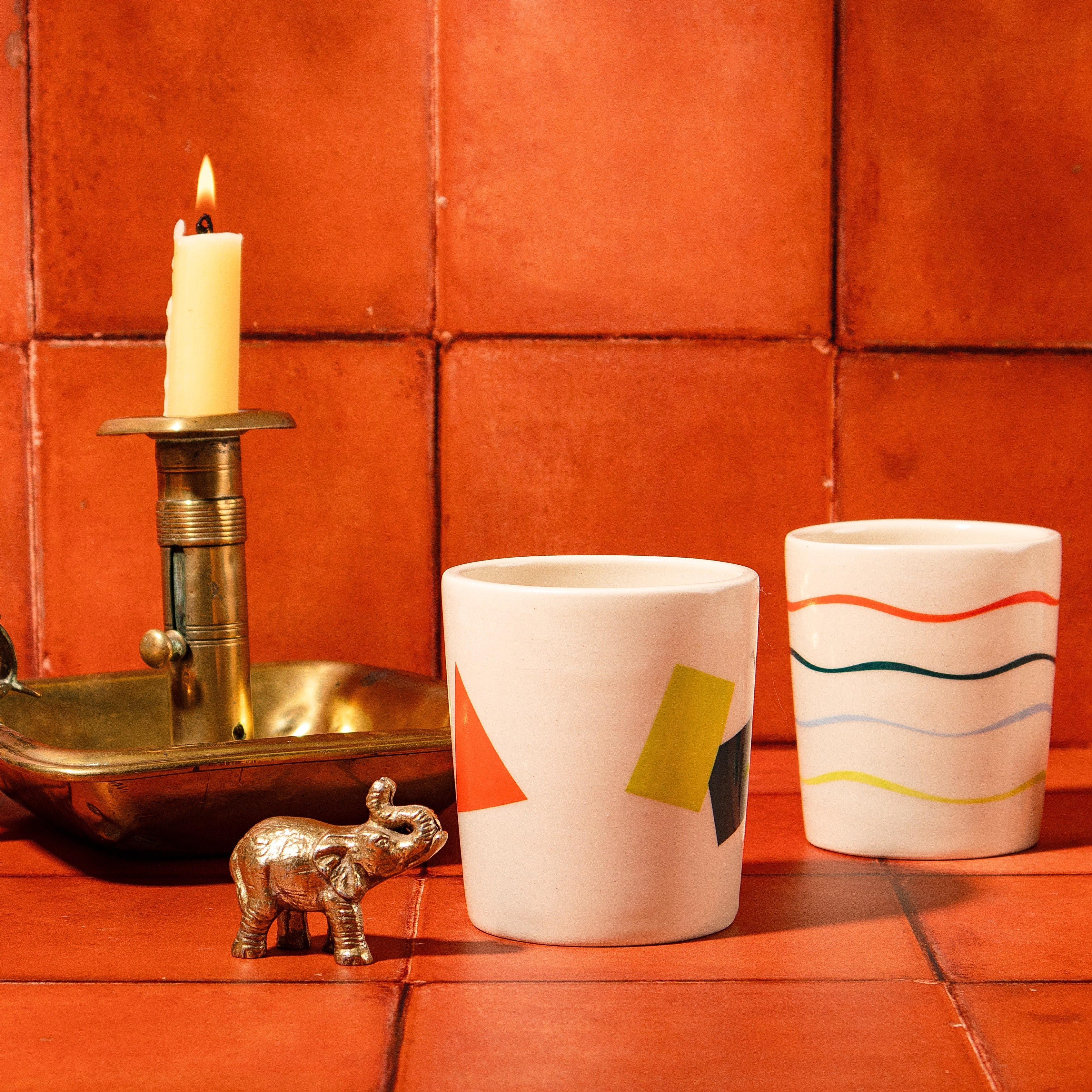 Spicewalla & KNOOK Handmade Chai Cups