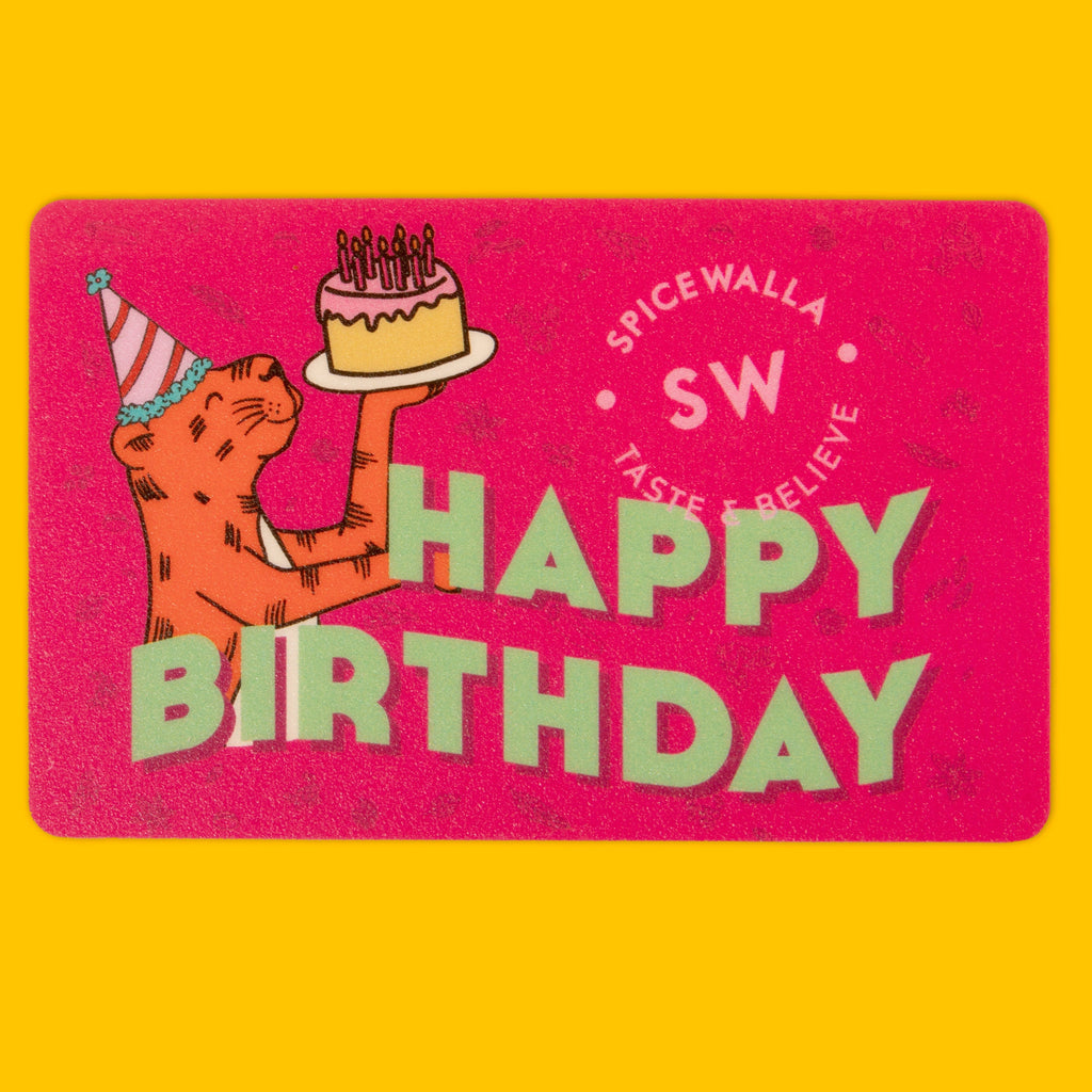 Happy Birthday Gift Card - Physical T4
