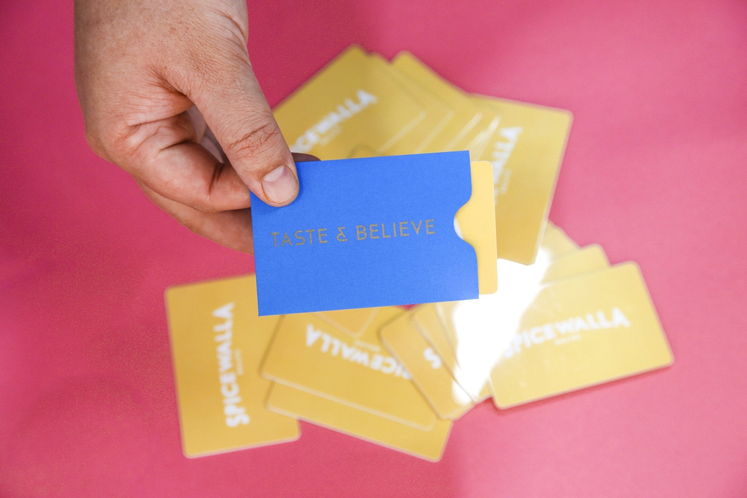Yellow Spicewalla Gift Card - Physical O4